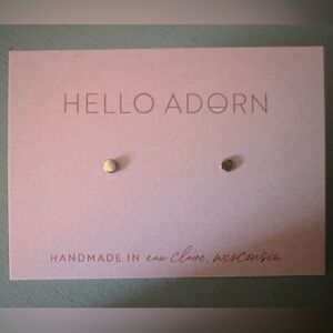 Hello Adorn Tiny Dot Studs
